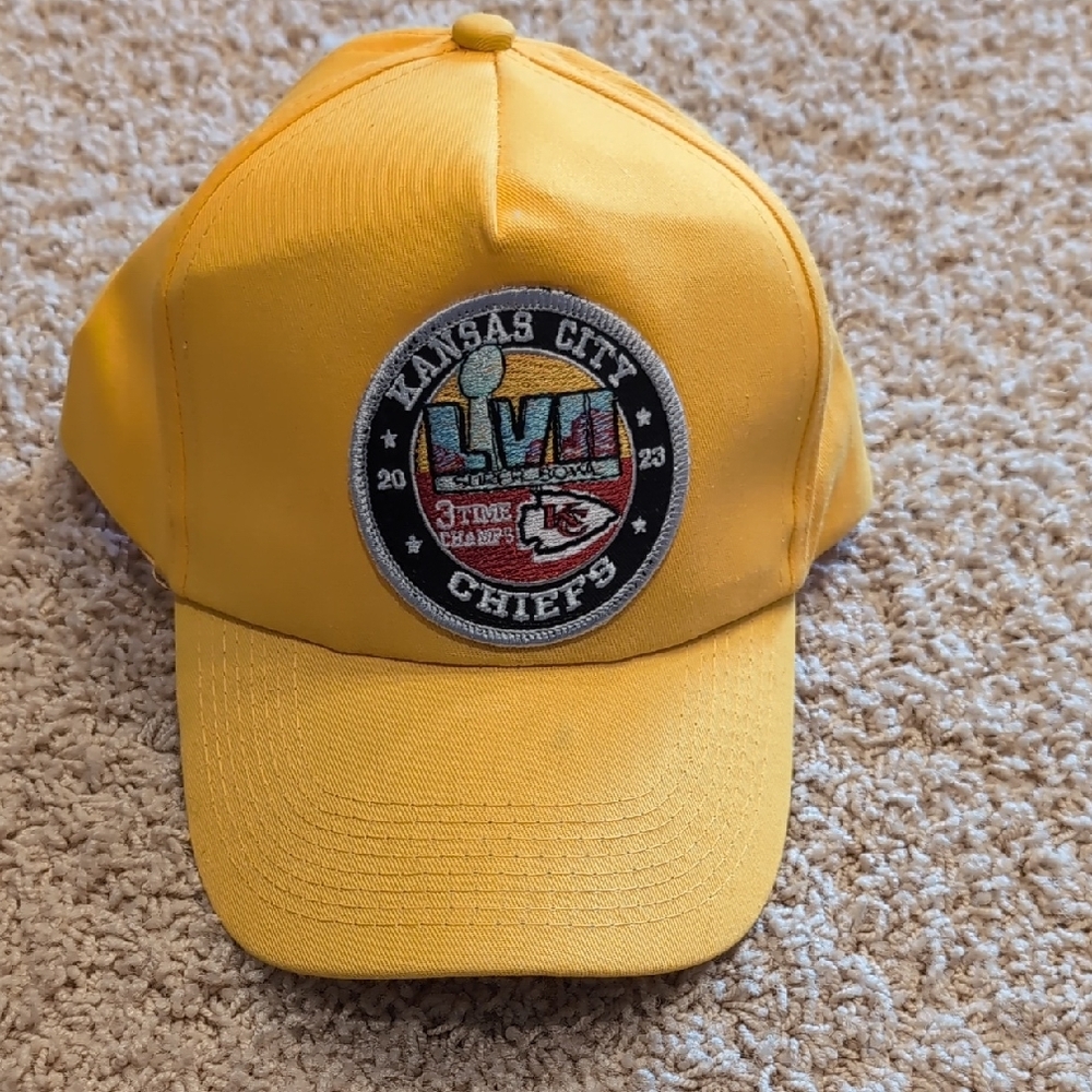 Kansas City Chiefs Yellow Cap